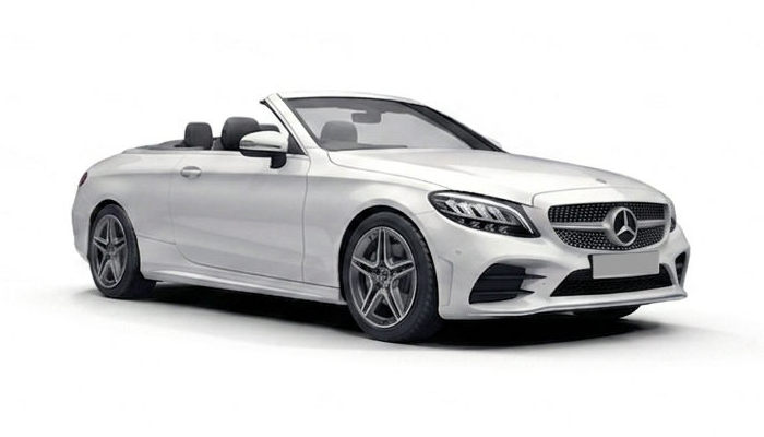 Mercedes C200 Cabriolet 2023 for rent in Iskele, Bogaz, Bafra. Northern Cyprus